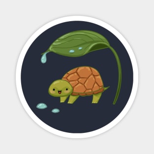 Little Leaf Turtle Magnet